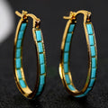 Caspian Edge Creoler | Guld