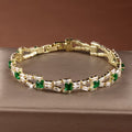 Verde Link Tennisarmbånd | Guld